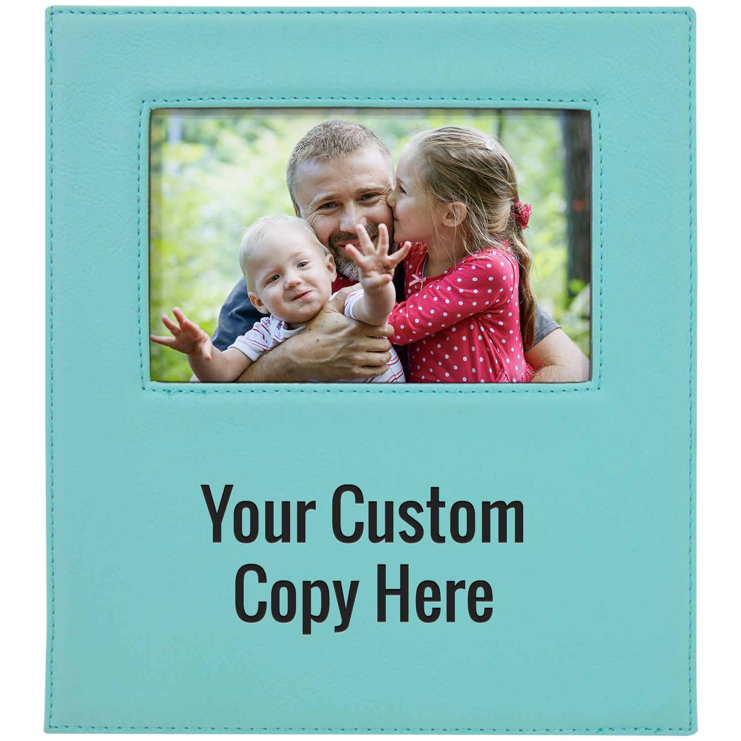 father's day scan photo frame