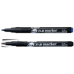 EK-884 - Artline CD-DVD Markers 1.0mm Bullet - Sold by the Dozen