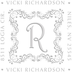 Unique designer address embossing seal. The Richardson will make a lasting impression. Choose from pocket or desk style. Makes a great gift.