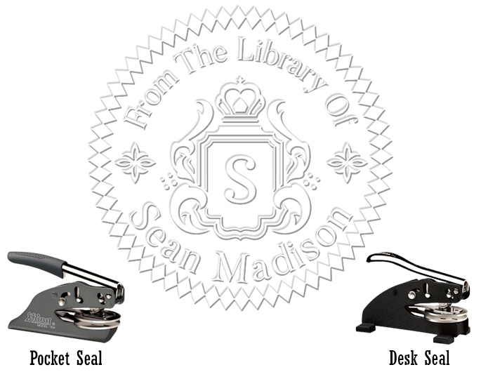 Custom library Embosser stamp library of embosserNotary Seal