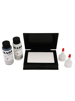 White Mark II Stamp Ink For Stamping Non-Porous Surfaces - 2 oz
