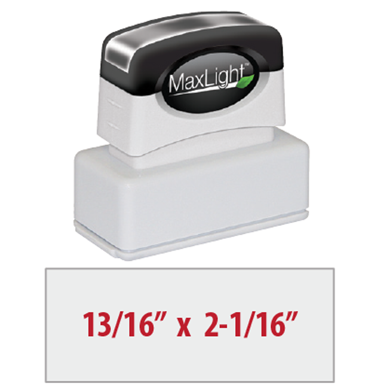 MaxLight XL2-115S Pre-Inked Stamp | Rubber Stamp Warehouse