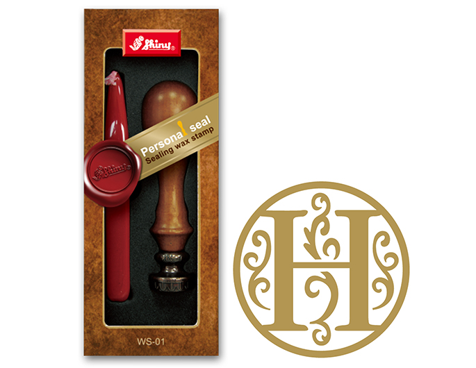 Letter H Wax Embossing Seal